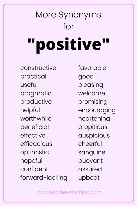  Meaning, pronunciation, translations and examples. . Synonym positive